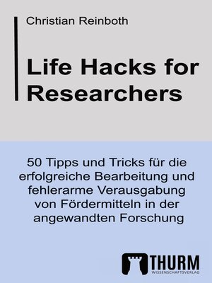 cover image of Life Hacks for Researchers